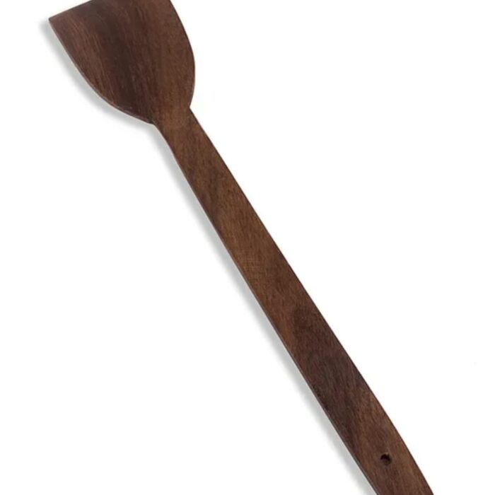 Narmada Industries Wooden Taveta, spatula ,turner For Dosa ,Paratha, Roti, Color Brown , Heat-Resistant, Durable, for Home Kitchen Use