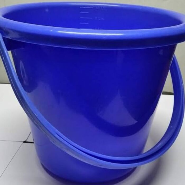 Narmada Industries Utility Bucket - 20L Plastic Bucket Heavy-Duty & Durable for Home, Garden & Cleaning