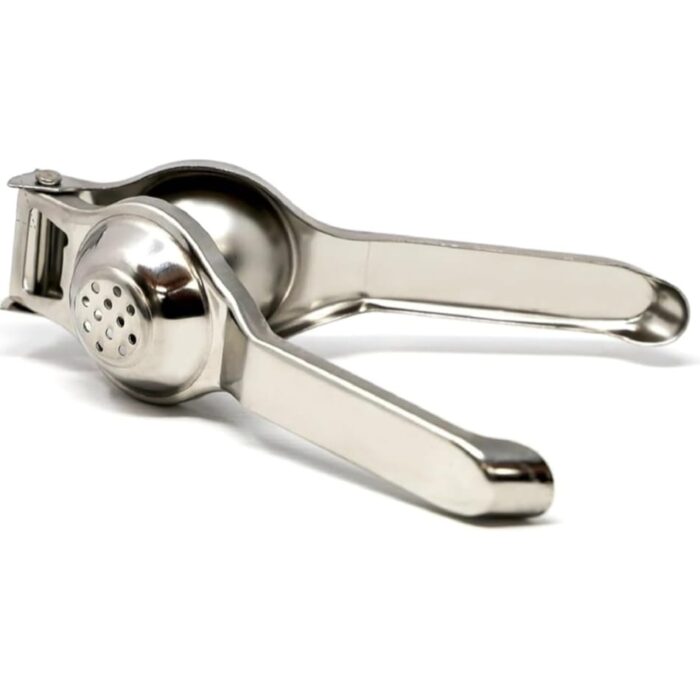 Narmada Industries Lemon Squeezer - Food Grande Stainless Steel Rut Resistant For  Heavy Duty Citrus Juicer, Manual Hand Press, Easy to Clean (Silver) for Kitchen