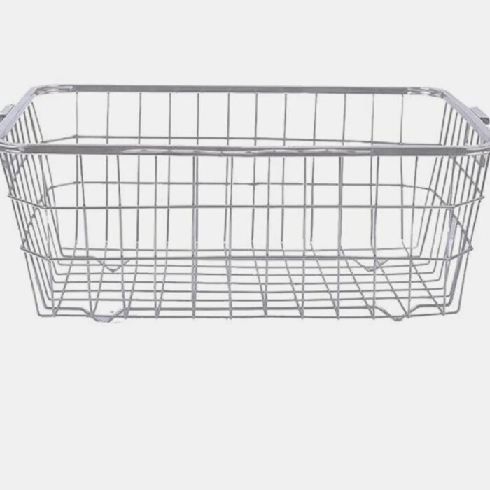 Narmada Industries SS Tokri / Basket, Stainless Steel, Stackable Design for Kitchen & Home Organization