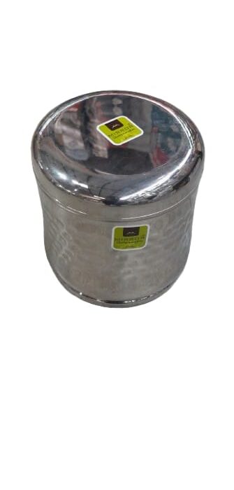 Narmada Industries Mirror Dabba Airtight Food Storage Box, Leakproof, BPA-Free, Stainless Steel Container for Kitchen & Travel