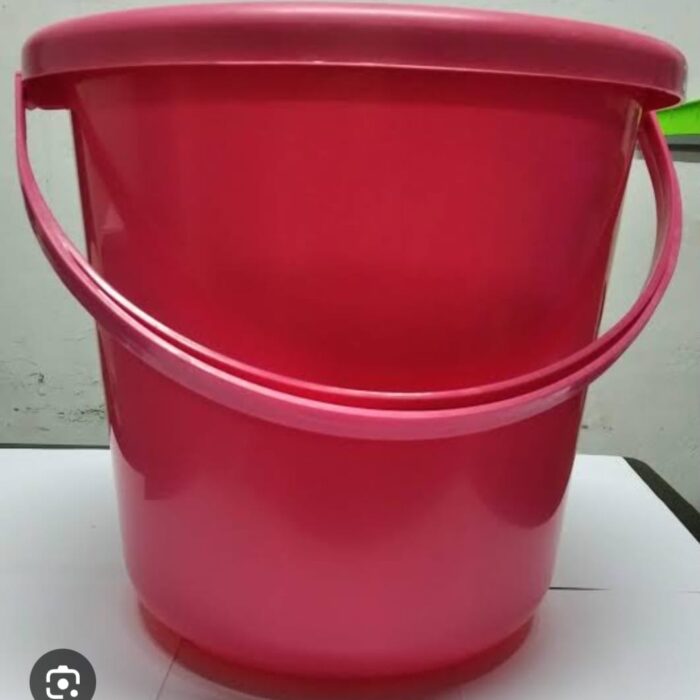 Narmada Industries Plastic Dol Unbreakable Water Backet (17Ltr )Color Pink