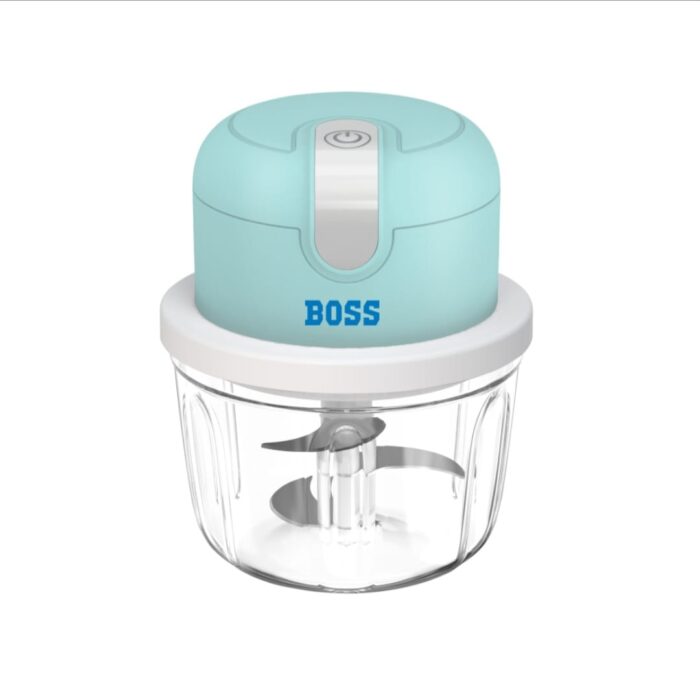 Narmada Industries Boss Rechargeable USB Mini Chopper 350ml, Cut Mince .chop In a Few Second, one Touch Operation large Processing Bowl Type-c Charging  Easy to Clean (Kitchen Essential) (1 Year Warranty on Motor)