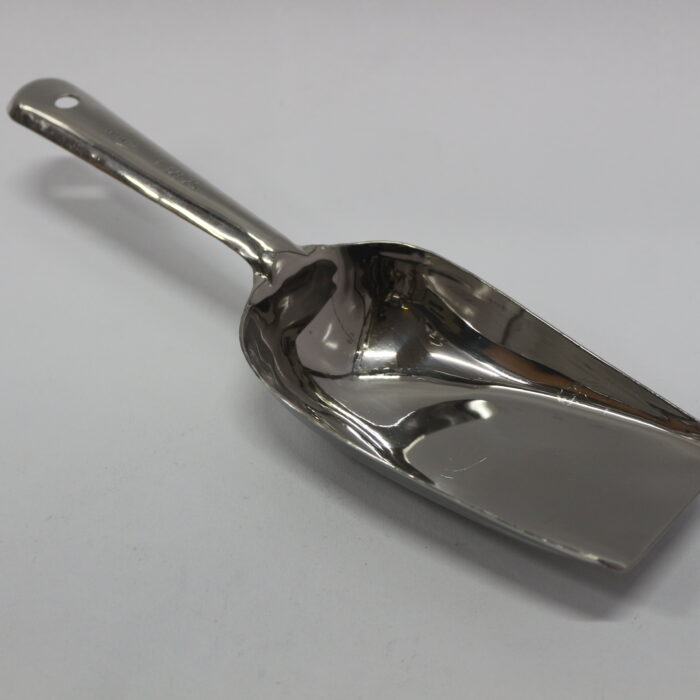 Narmada Industries SS Atta Scoop - Measuring Scoop for Flour, Stainless Steel, 1 Cup Capacity, for Kitchen & Baking