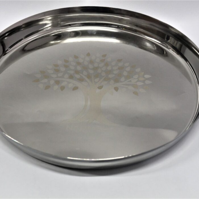 Narmada Industries SS Small Compact Serving Dish - Stainless Steel, for Snacks & Dips (Home & Party)