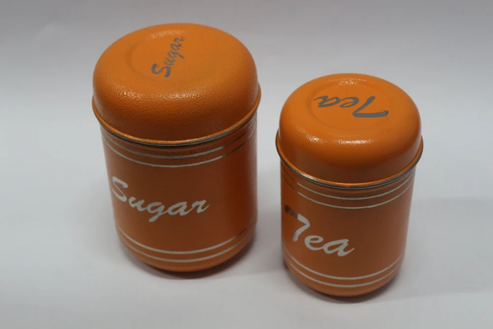 Narmada Industries SS Colour Dabba Spice Storage Container Set, Airtight, Stainless Steel (Set of 3) for Kitchen Organization