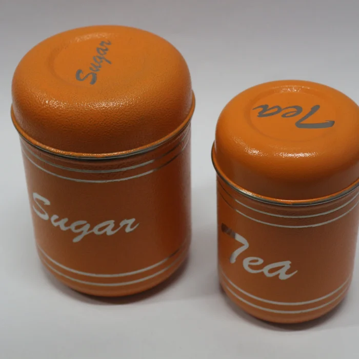 Narmada Industries SS Colour Dabba Spice Storage Container Set, Airtight, Stainless Steel (Set of 3) for Kitchen Organization