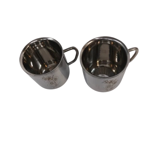 Narmada Industries SS Durable Drinking Cup, Stainless Steel, 12oz/350ml, Leak-Proof, for Home & Travel