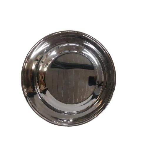 Narmada Industries SS Tasla Multi-Purpose Mixing Bowl, Stainless Steel, Heavy-Duty, for Cooking & Baking (Various Sizes)
