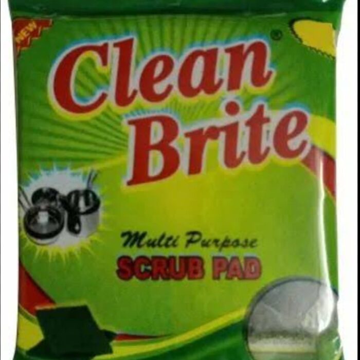 Narmada Industries Scotch Brite Heavy-Duty Scrub Pads, Pack of 1, for Kitchen & Bathroom Cleaning Size 10 X 12.5cm