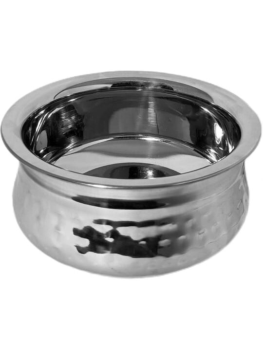 Narmada Industri Handi Bowl, Stainless Steel, Elegant Design, Serving Bowls for Kitchen & Dining