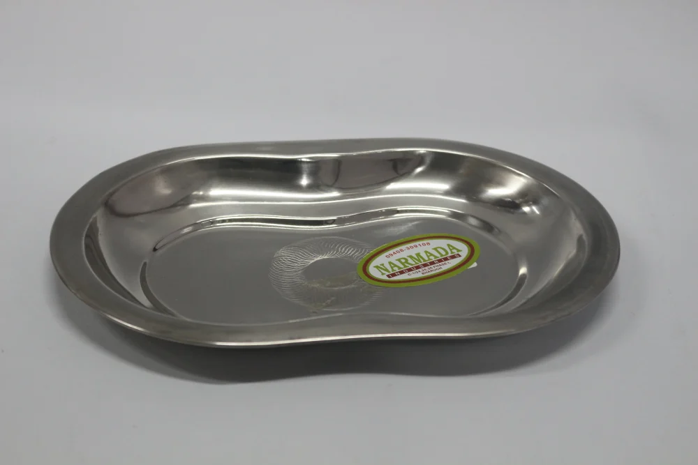 Narmada Industries SS Sizzler Plate - Stylish Serving Plate, Stainless Steel, for Restaurants & Home Use - Image 4
