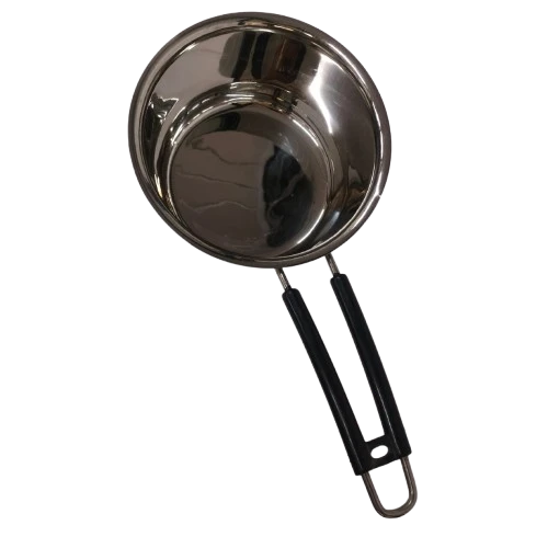Narmada Industries Sada Sauce Pan Big - Energy Efficient, Stainless Steel, Induction Compatible (1.5L) for Everyday Cooking