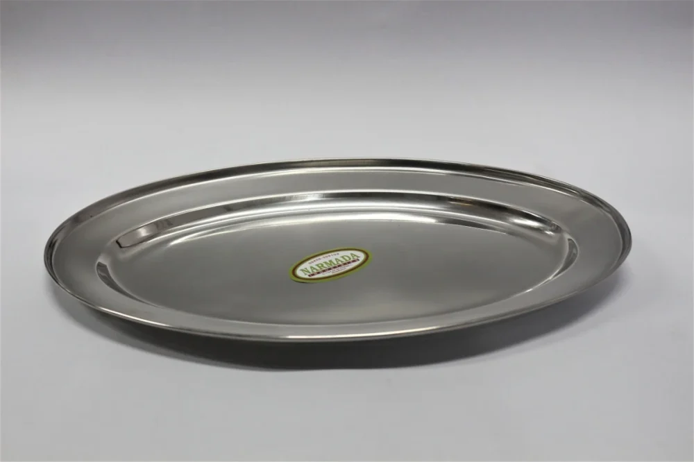 Narmada Industries SS Sizzler Plate - Stylish Serving Plate, Stainless Steel, for Restaurants & Home Use - Image 5