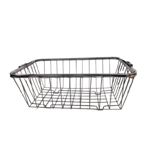 Narmada Industries SS Tokri / Basket, Stainless Steel, Stackable Design for Kitchen & Home Organization