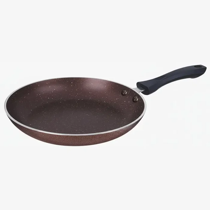 Narmada Industries Nonstick Fry Pan - 10-inch, Everyday Frying, Durable Non-Stick Coating (Black) for Home Cooking